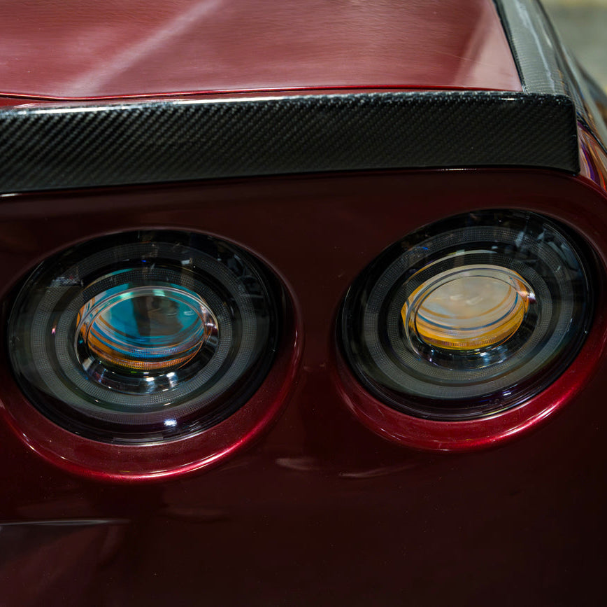 2005-13 Chevrolet Corvette C6 Infinity Style LED Tail Lights image 15