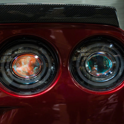 2005-13 Chevrolet Corvette C6 Infinity Style LED Tail Lights image 16