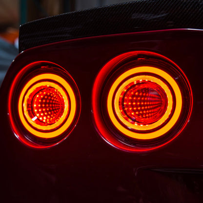 2005-13 Chevrolet Corvette C6 Infinity Style LED Tail Lights image 11