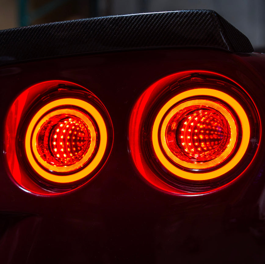 2005-13 Chevrolet Corvette C6 Infinity Style LED Tail Lights image 13