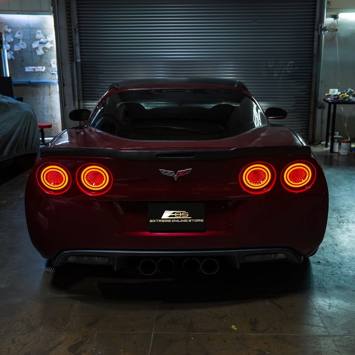2005-13 Chevrolet Corvette C6 Infinity Style LED Tail Lights image 5
