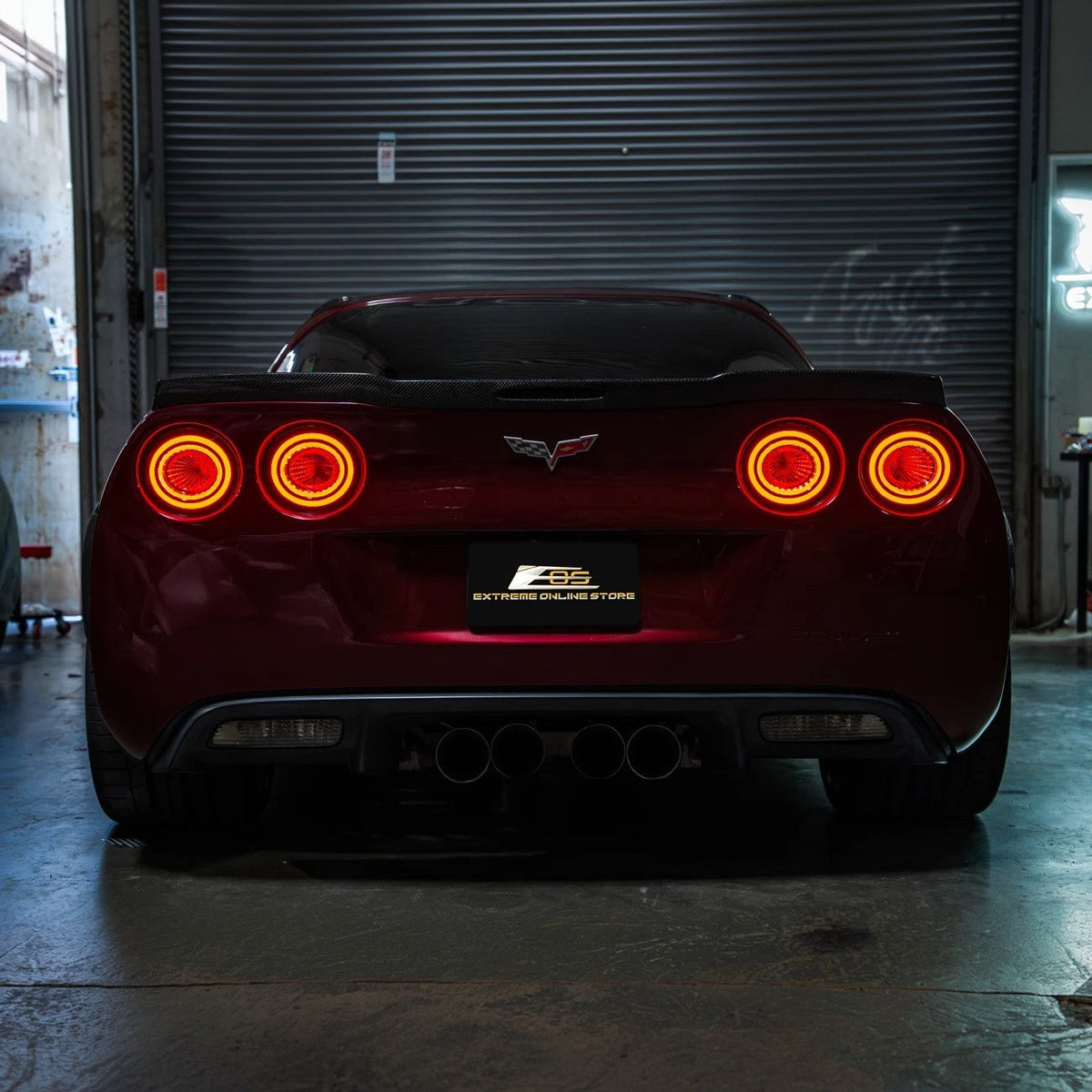2005-13 Chevrolet Corvette C6 Infinity Style LED Tail Lights image 4
