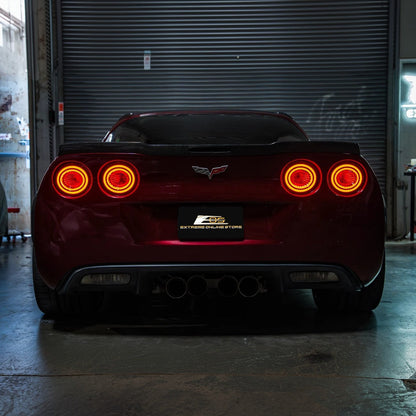 2005-13 Chevrolet Corvette C6 Infinity Style LED Tail Lights image 4