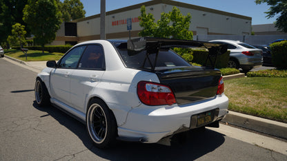 GTC-300 61" Carbon Fiber Adjustable Wing-Subaru Impreza WRX/ STI 2002-2007