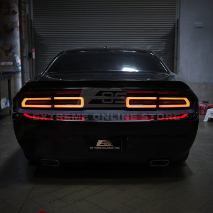 2008-14 Dodge Challenger Facelifted Sequential Signal LED Rear Taillights image 30