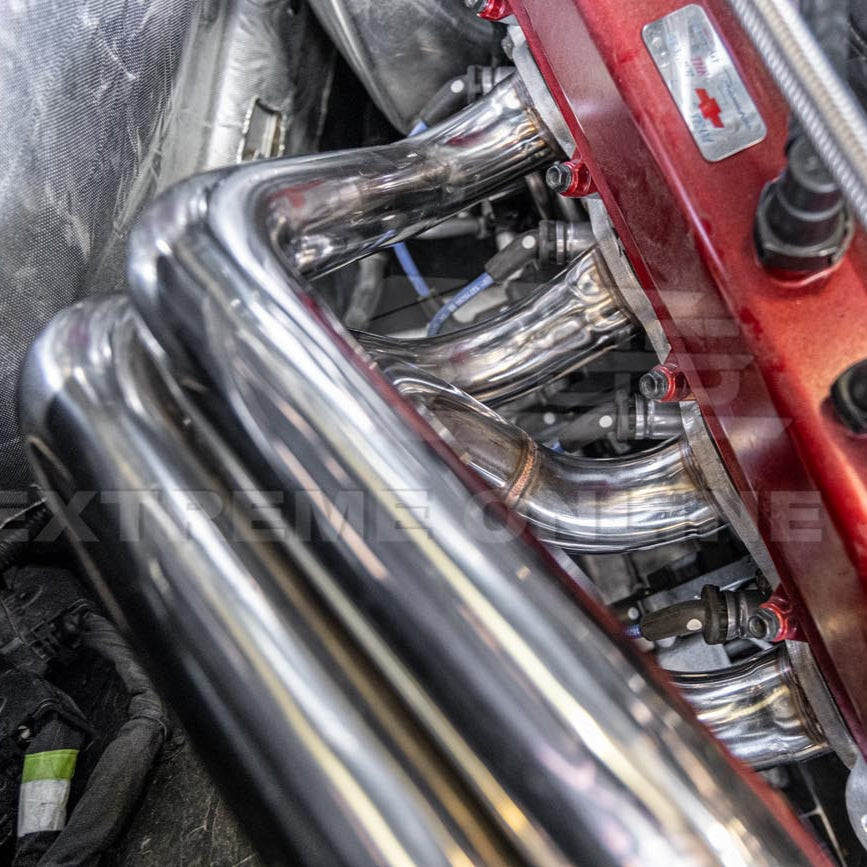 Chevrolet Corvette C8 Stingray Long Tube Header image 5