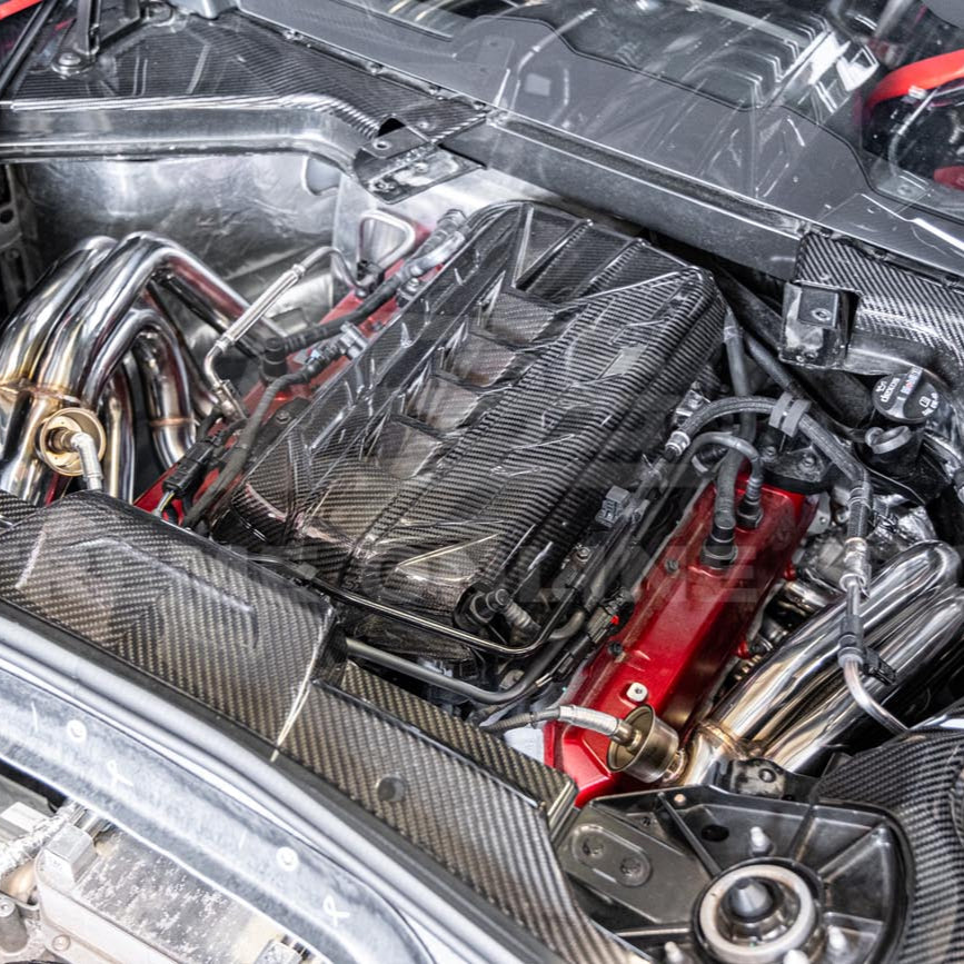 Chevrolet Corvette C8 Stingray Long Tube Header image 3