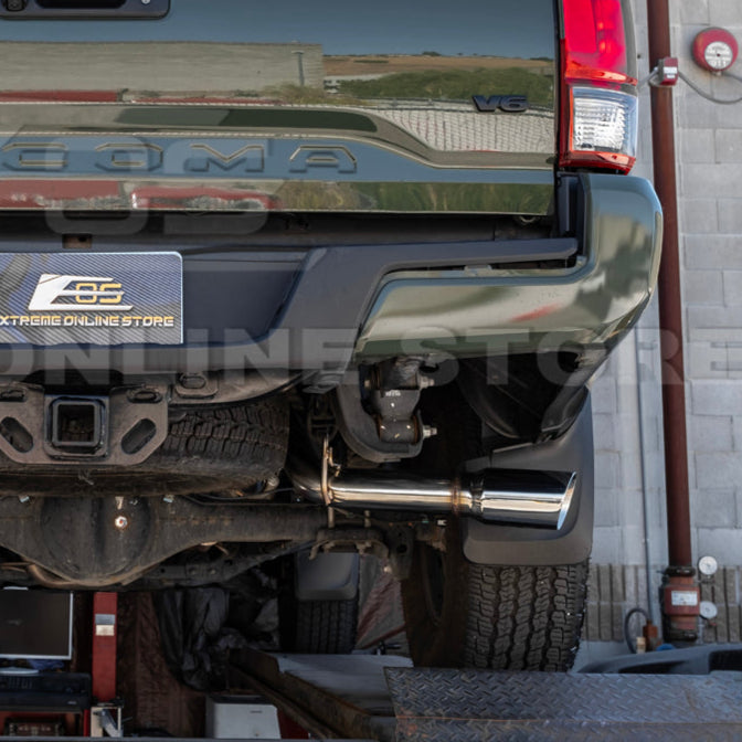 2016-2023 Toyota Tacoma V6 Muffler Delete Cat Back Exhaust image 4