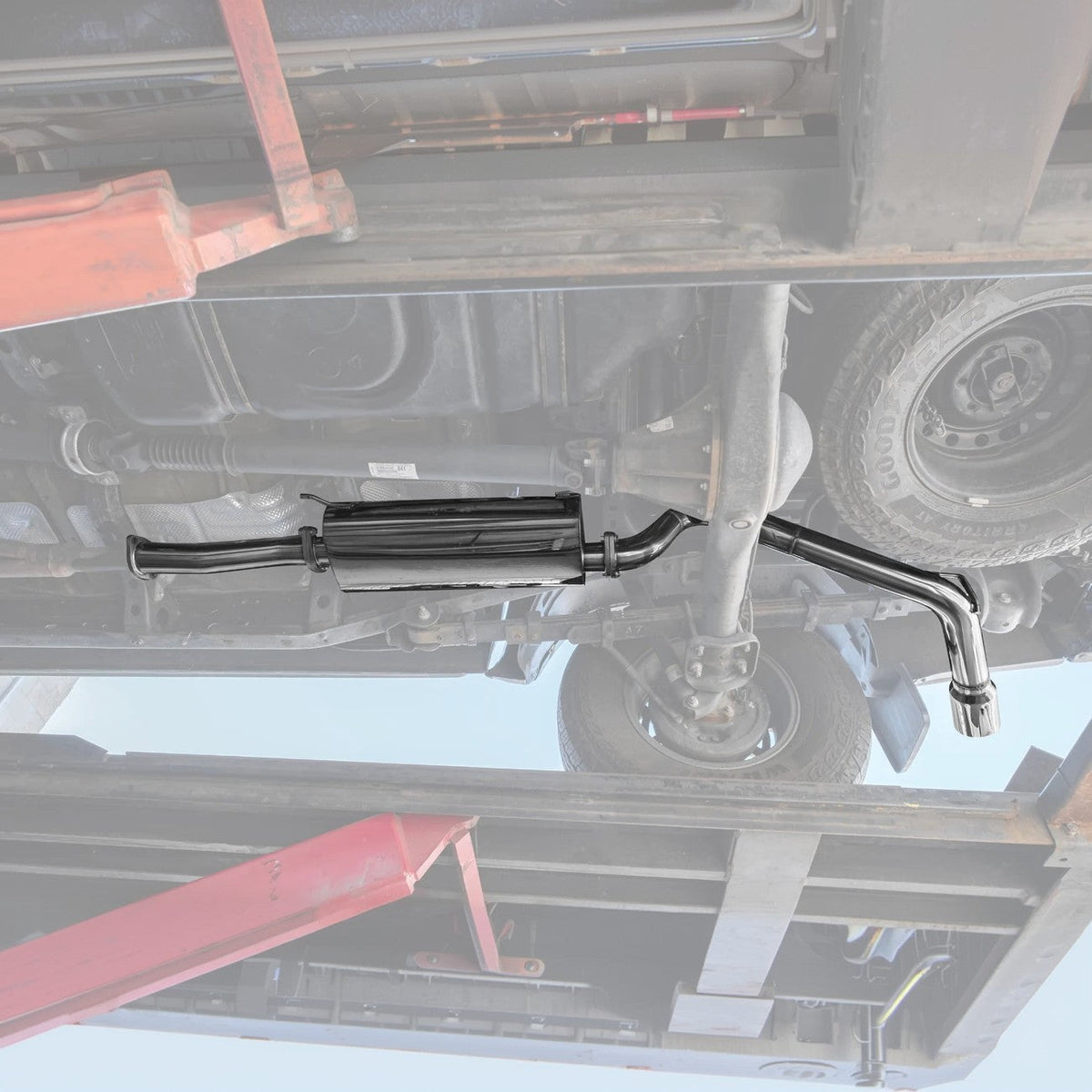 2016-2023 Toyota Tacoma V6 Muffler Delete Cat Back Exhaust image 3