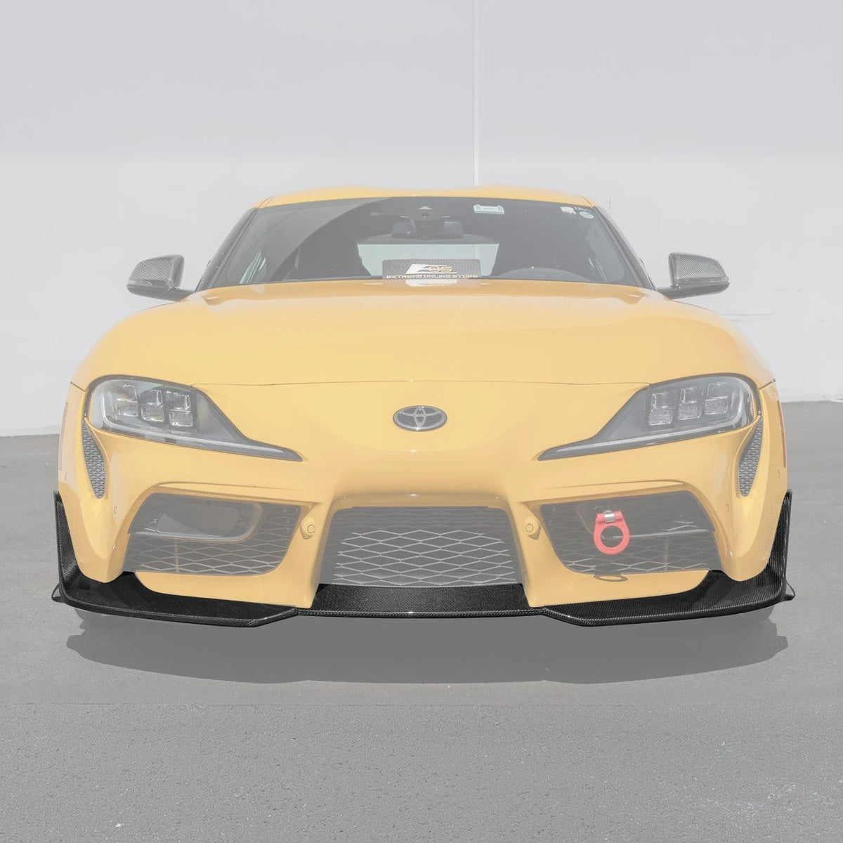 2020-Up Toyota Supra A91 CF Front Splitter Lip image 14