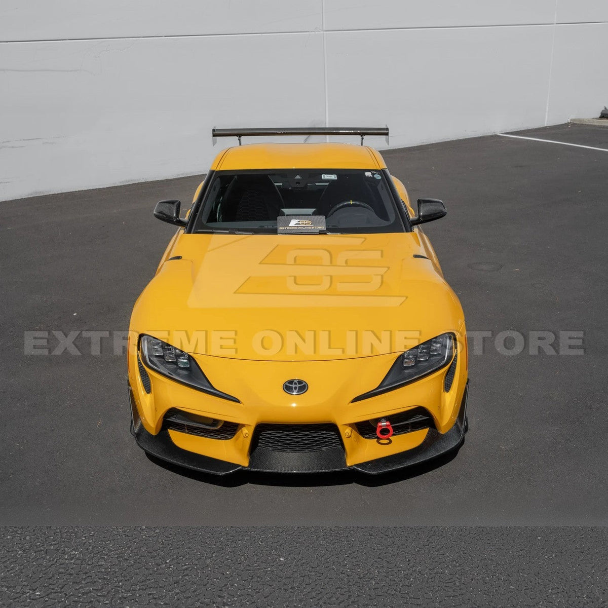 2020-Up Toyota Supra A91 CF Front Splitter Lip image 18