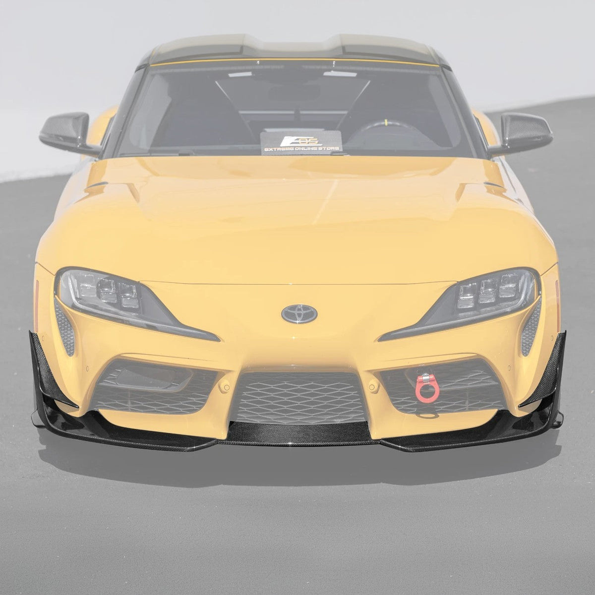 2020-Up Supra Front Splitter Canards image 3