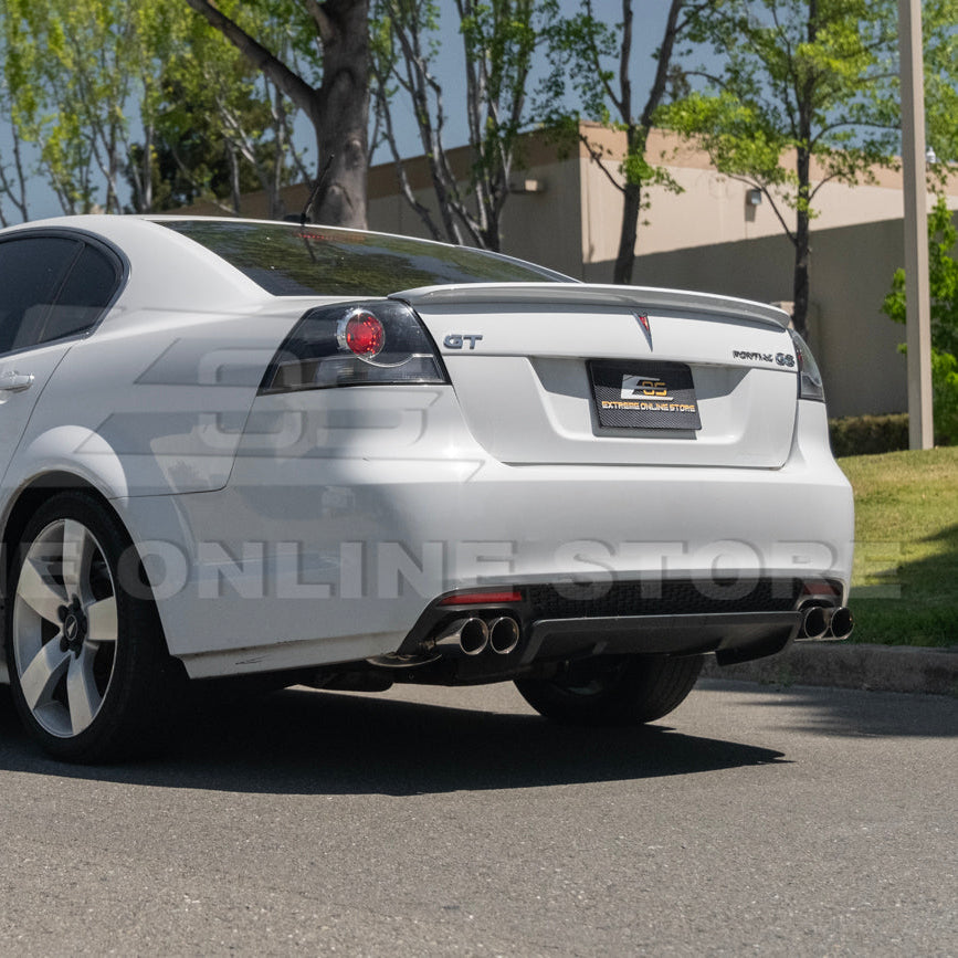 2008-2009 Pontiac G8 T-304 Muffler Delete Quad Tips Axle Back Exhaust image 21