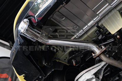 2023-Present Nissan 400Z RZ34 Stainless Steel Muffler Delete Axle Back Dual Tips Exhaust image 5