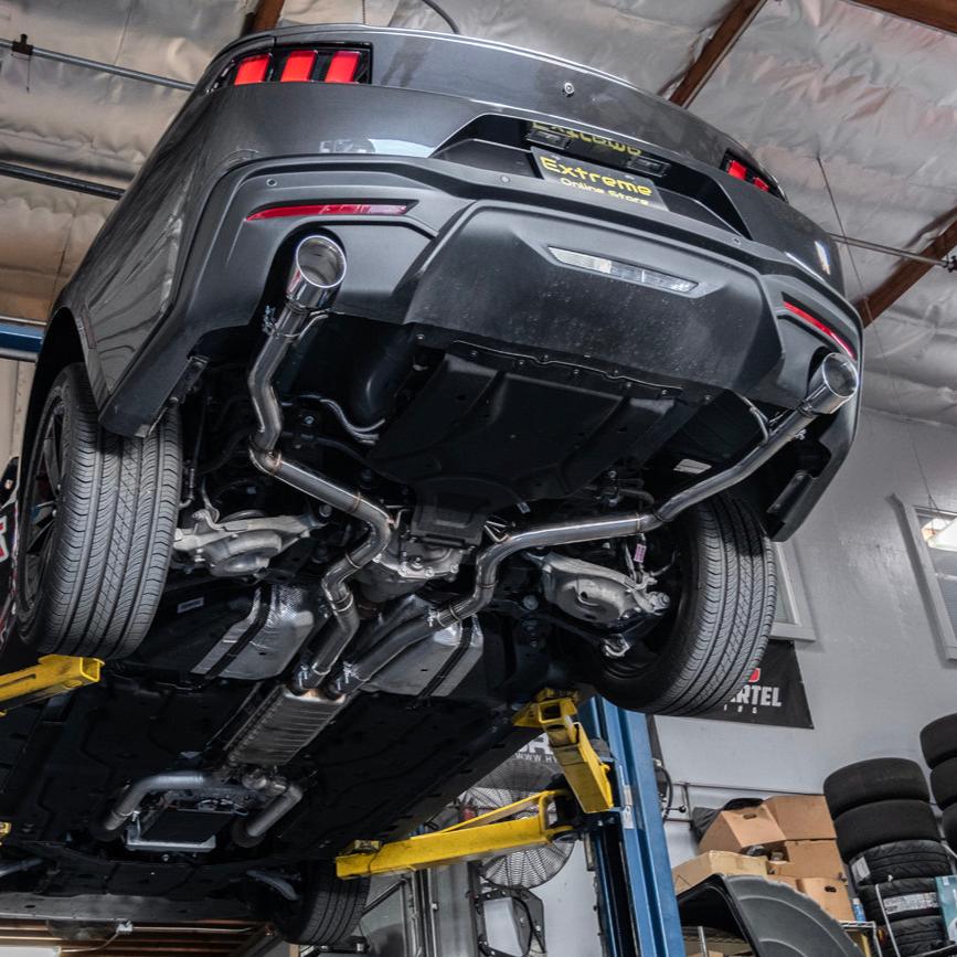 2024+ Ford Mustang GT EcoBoost Axle Back Exhaust image 2