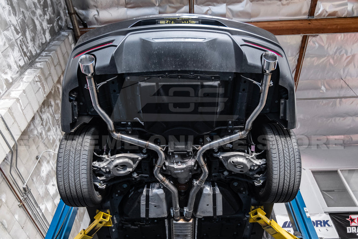 2024+ Ford Mustang GT EcoBoost Axle Back Exhaust image 3
