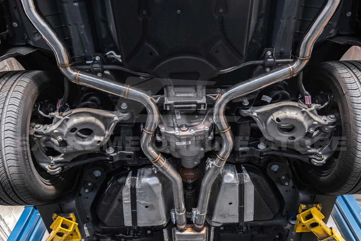 2024+ Ford Mustang GT EcoBoost Axle Back Exhaust image 4