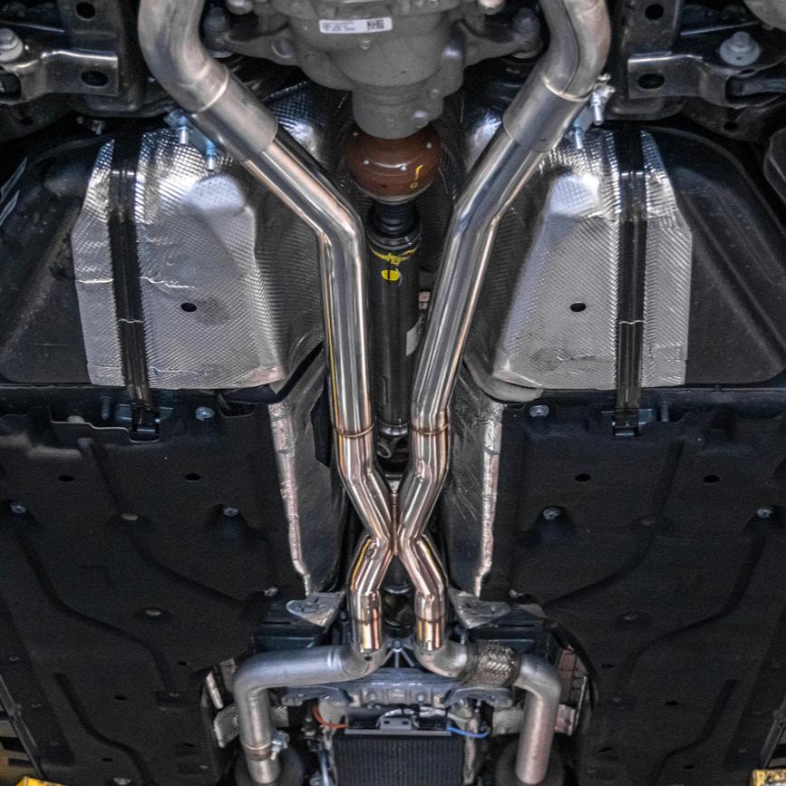 2024+ Ford Mustang S650 GT Straight Mid Pipe image 2