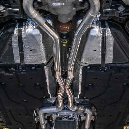 2024+ Ford Mustang S650 GT Straight Mid Pipe image 2