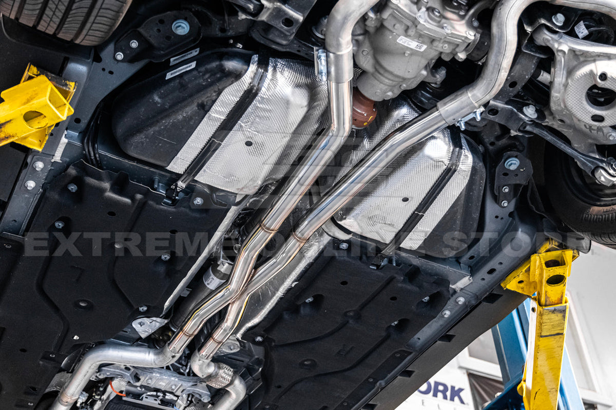 2024+ Ford Mustang S650 GT Straight Mid Pipe image 5
