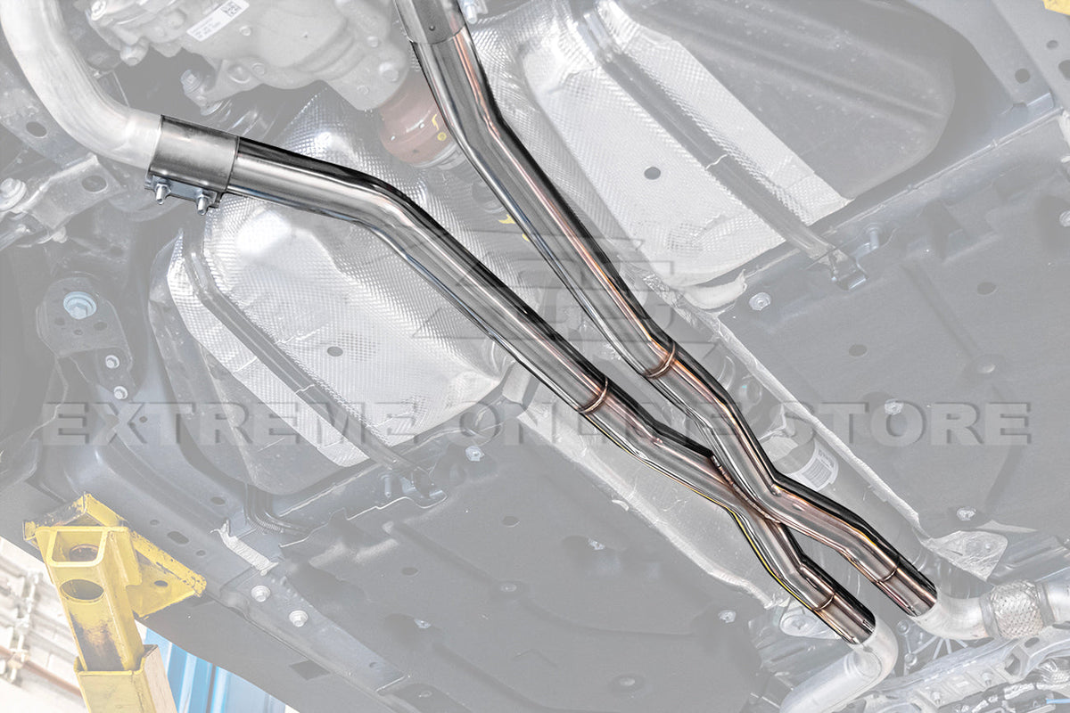 2024+ Ford Mustang S650 GT Straight Mid Pipe image 6