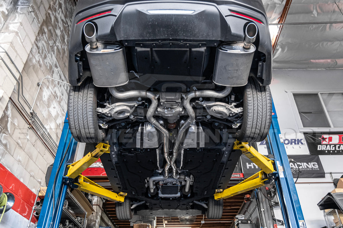 2024+ Ford Mustang S650 GT Straight Mid Pipe image 3