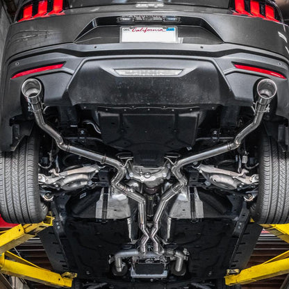 2024+ Ford Mustang GT Straight Cat Back Exhaust image 2