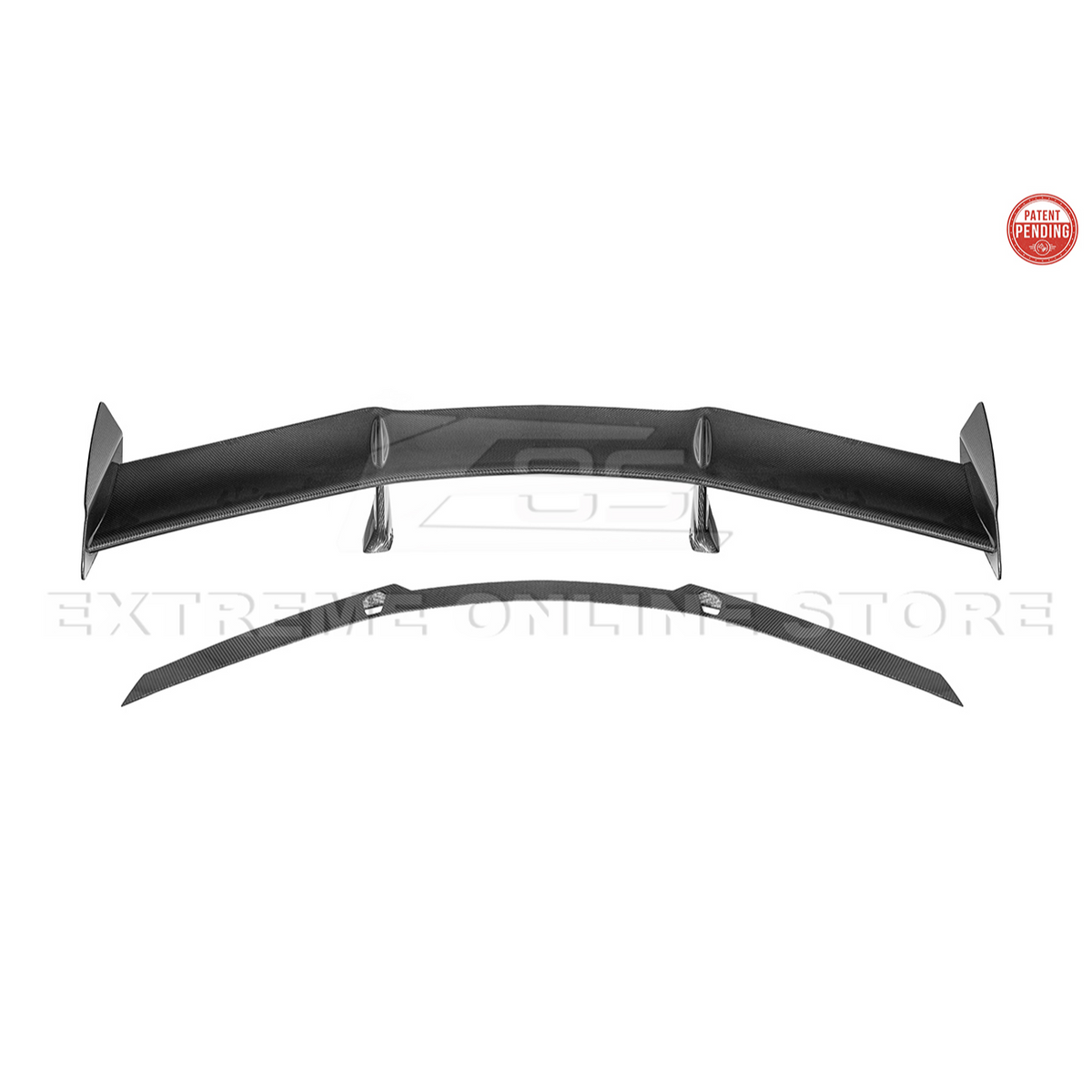ZR1 Package Corvette C8 Z06 / E-Ray DRY CARBON FIBER Rear Spoiler image 25