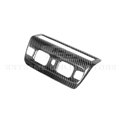 Corvette C8 DRY CARBON FIBER Roof Reading Light Control Cover image 12