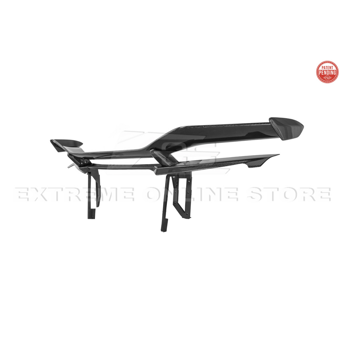 Z06 Conversion Corvette C8 All Model DRY CARBON FIBER Rear High Wing image 22