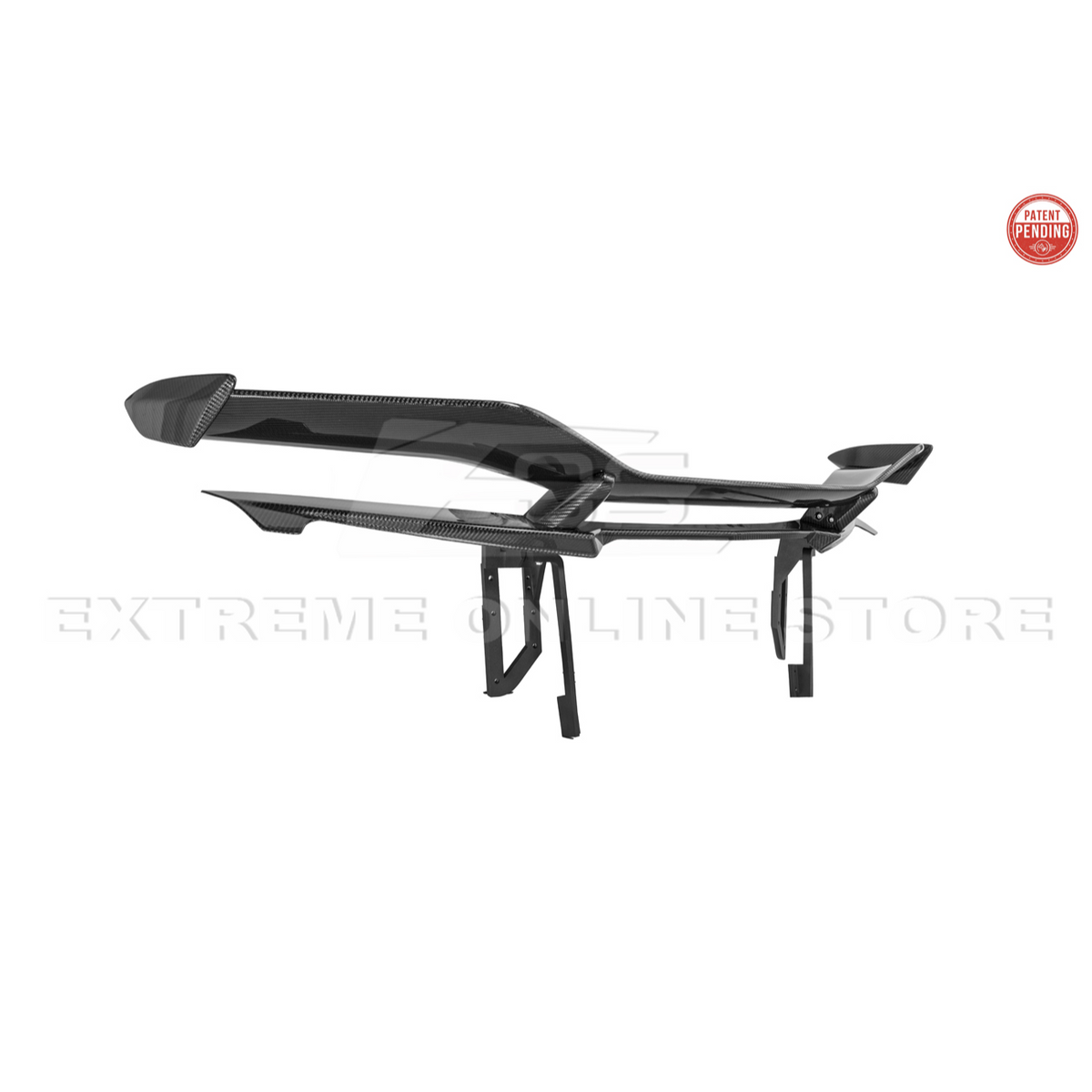 Z06 Conversion Corvette C8 All Model DRY CARBON FIBER Rear High Wing image 23