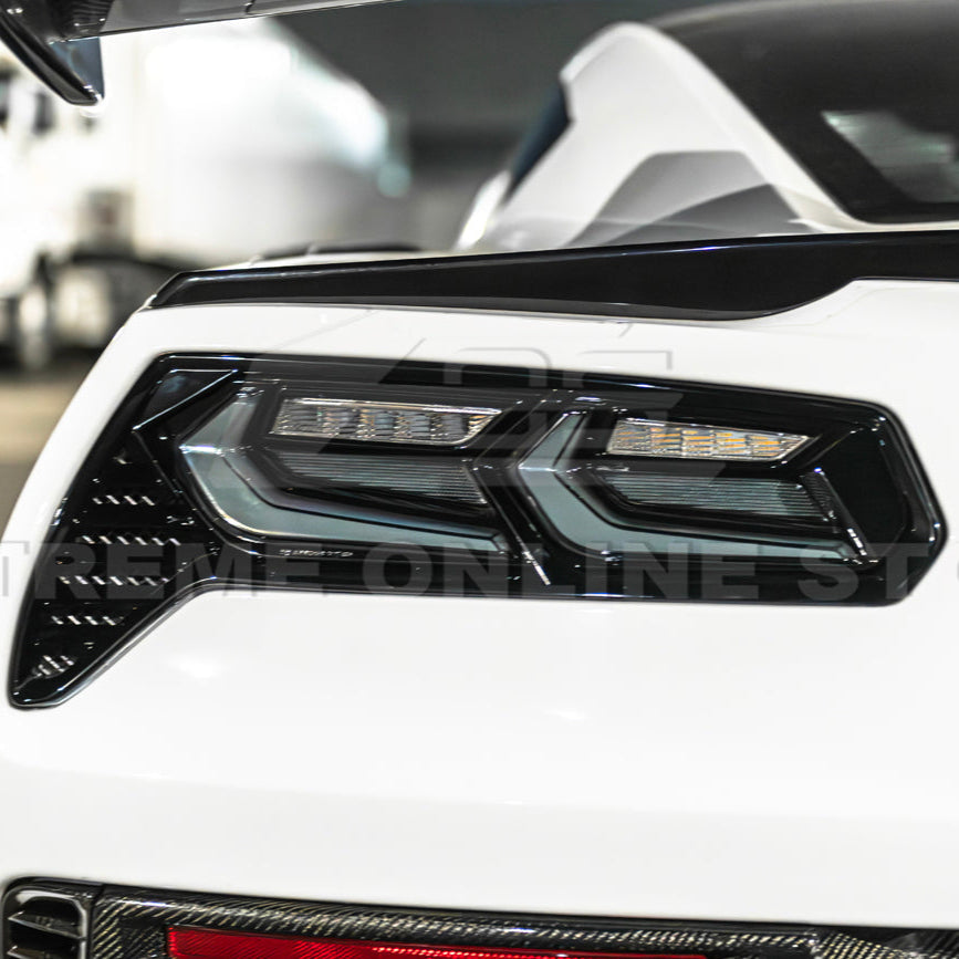2014-19 Corvette C7 Smoke / Clear Lens Rear Taillight image 7