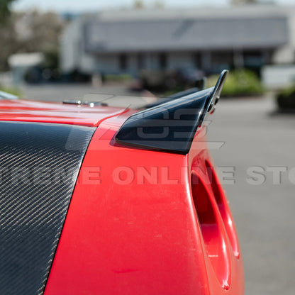 Corvette C5 ZR1 Extended GLOSSY BLACK Rear Trunk Lid Wickerbill Spoiler image 15