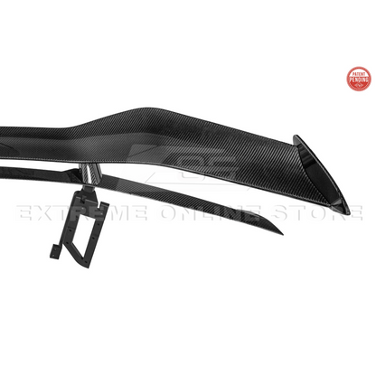 Z06 Conversion Corvette C8 All Model DRY CARBON FIBER Rear High Wing image 27