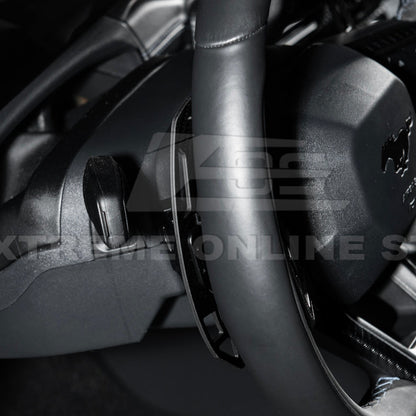2024-Up Ford Mustang Steering Wheel Magnetic Paddle Shifter Pair image 8
