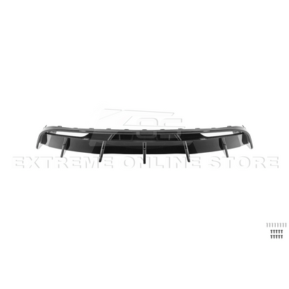 2024-Up Tesla Model 3 Performance Style Rear Bumper Diffuser Lip image 19