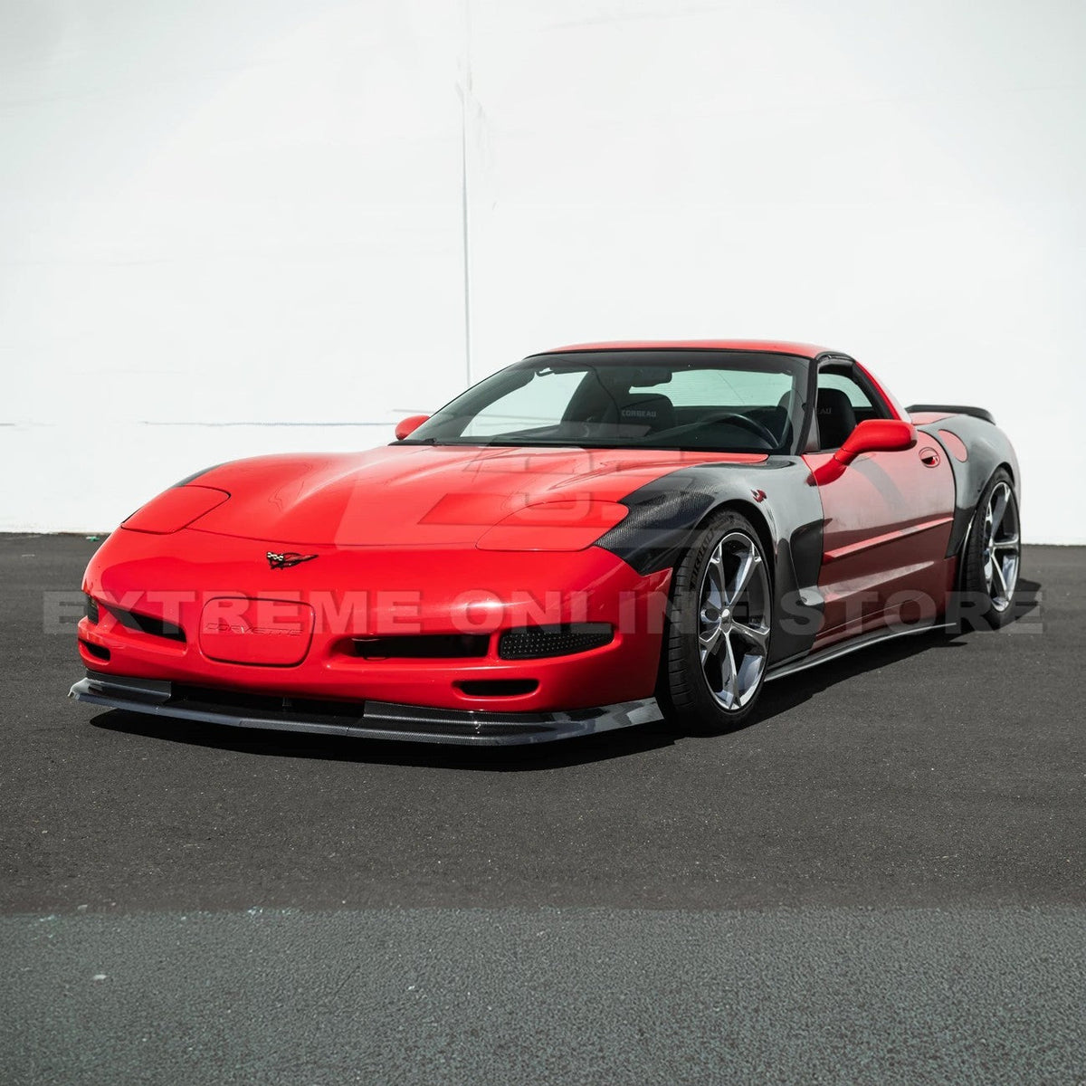 1997-04 Corvette C5 ZR1 Front Vented Lip Side Skirts Rear Spoiler image 37