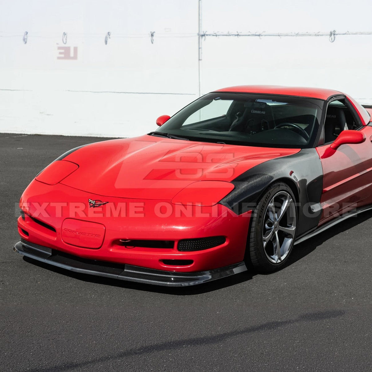 1997-04 Corvette C5 ZR1 Front Vented Lip Side Skirts Rear Spoiler image 38