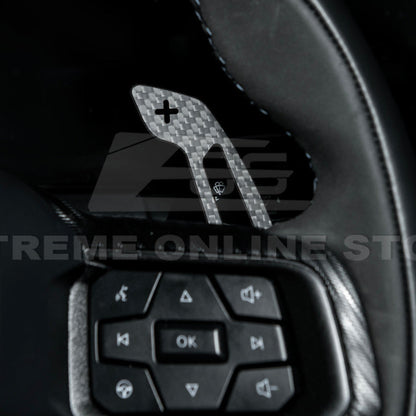 2024-Up Ford Mustang Steering Wheel Magnetic Paddle Shifter Pair image 11