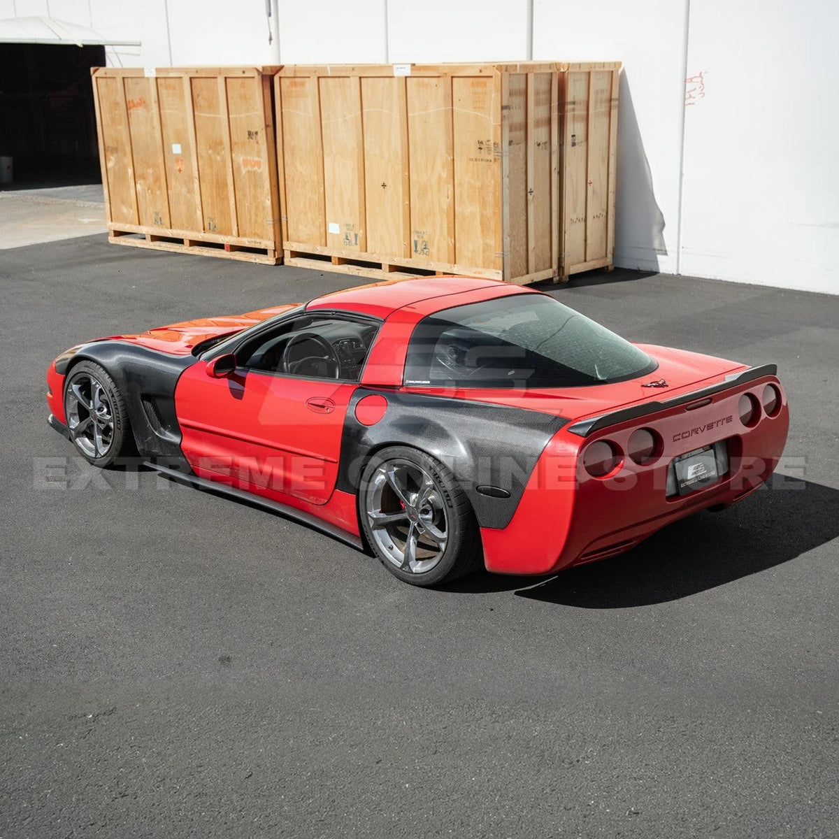 1997-04 Corvette C5 ZR1 Front Vented Lip Side Skirts Rear Spoiler image 40