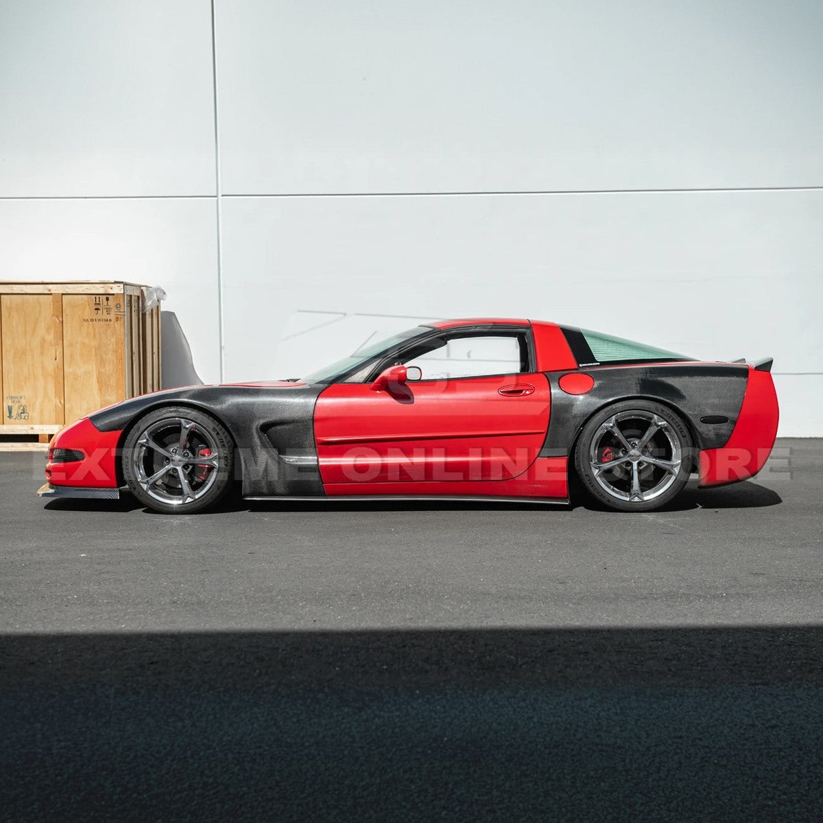 1997-04 Corvette C5 ZR1 Front Vented Lip Side Skirts Rear Spoiler image 39