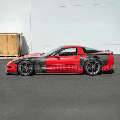 Chevrolet Corvette C5 Front Splitter Side Skirts image 62