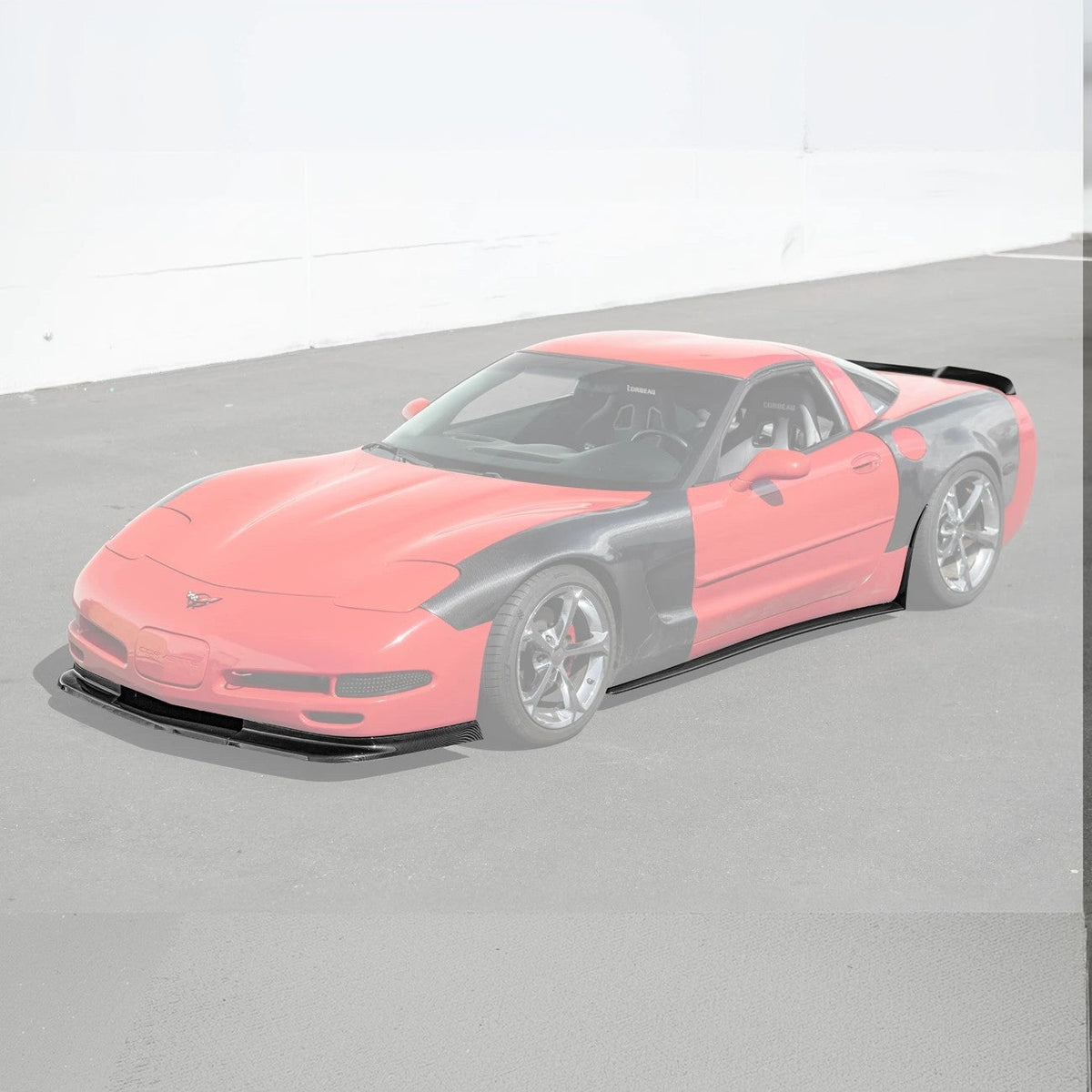1997-04 Corvette C5 ZR1 Front Vented Lip Side Skirts Rear Spoiler image 36
