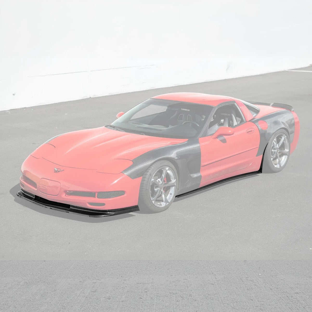 Chevrolet Corvette C5 Front Splitter Side Skirts image 58
