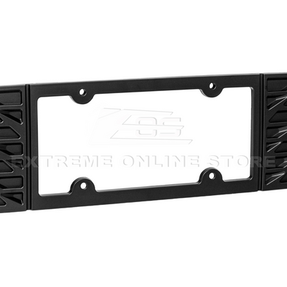 2024-Up Ford Mustang Rear License Plate Frame Trim Cover image 17