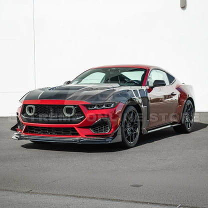 2024-Up Ford Mustang S650 GTV Style Add-On Front Lip Splitter image 4