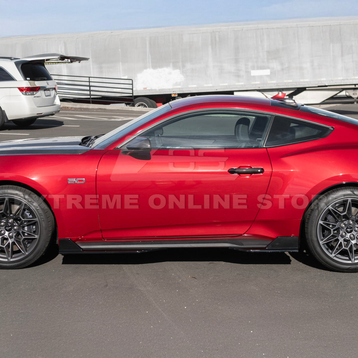2024+ Ford Mustang Side Skirts Extension image 27