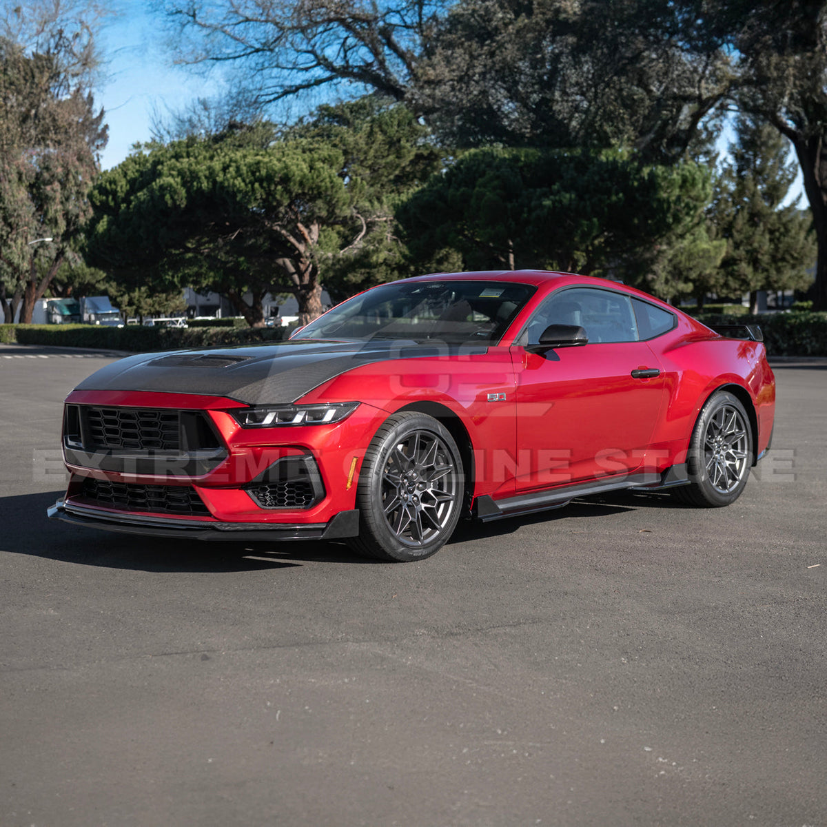 2024+ Ford Mustang Side Skirts Extension image 24