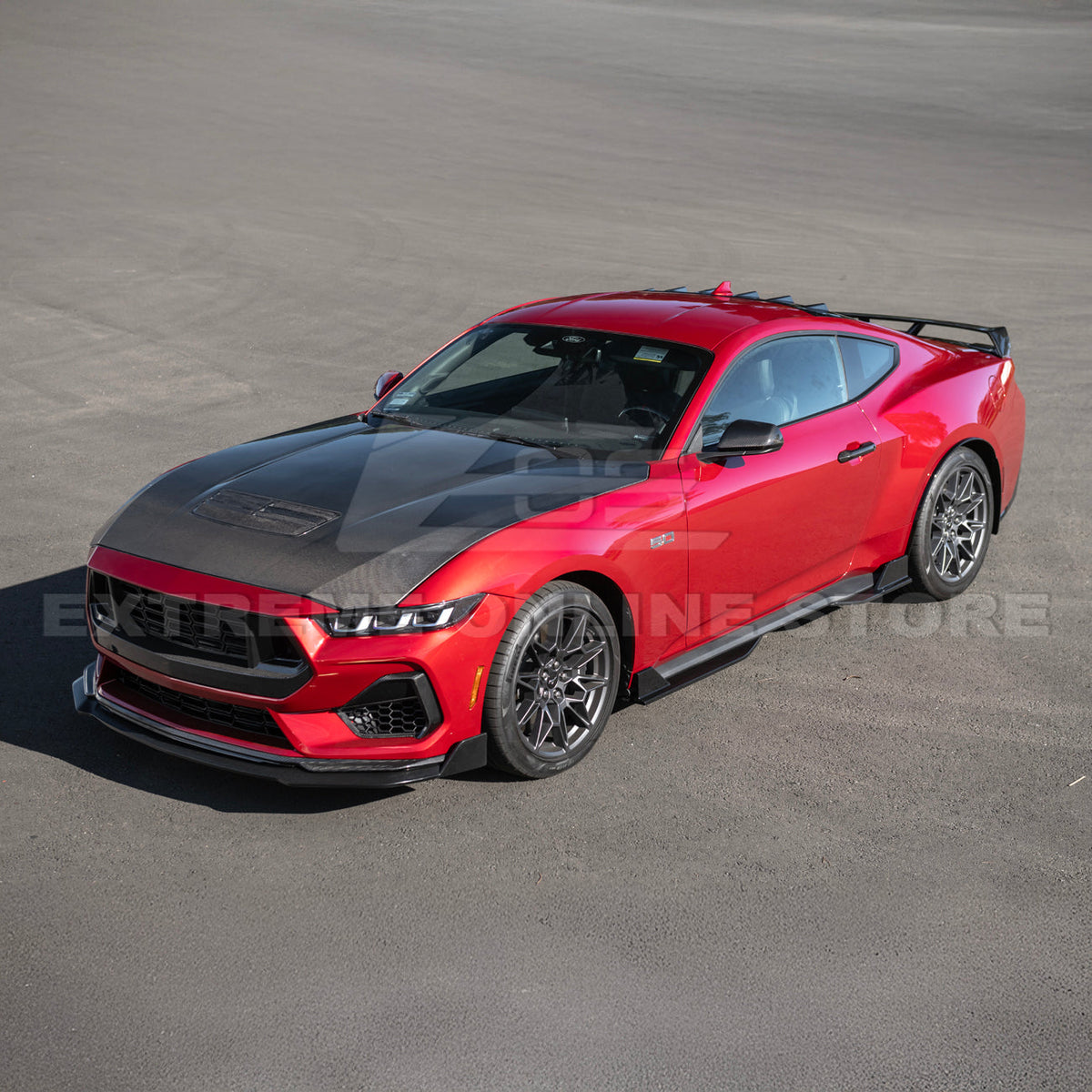2024+ Ford Mustang Side Skirts Extension image 25