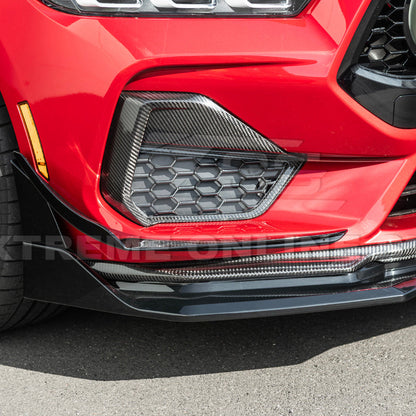2024-Up Ford Mustang S650 GTV Style Add-On Front Lip Splitter image 12